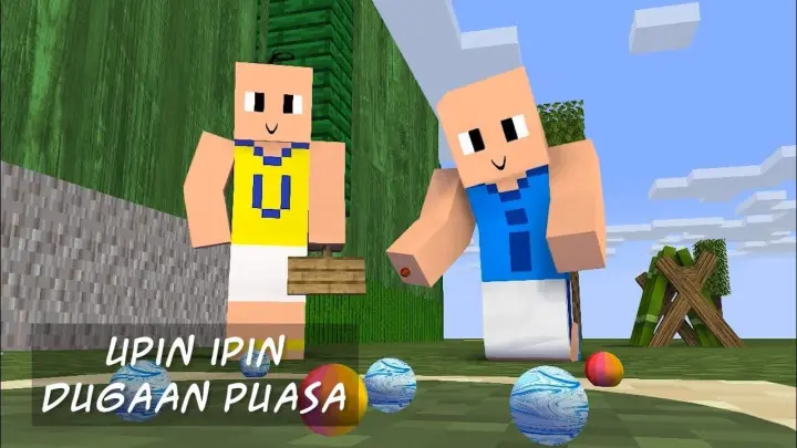 Upin Ipin ðŸ˜‹ Cobaan Puasa âœ¨ Bahagian 2 (Minecraft Animation)