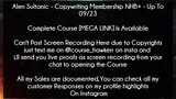 Alen Sultanic Course Copywriting Membership NHB+ - Up To 09/23 Download