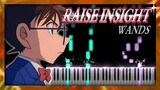 WANDS - RAISE INSIGHT 名探偵コナン OP 57【ピアノ楽譜】Detective Conan（Piano Tutorial & Sheets）
