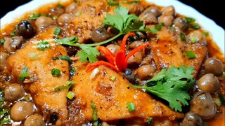 NẤM KHO ĐẬU HŨ | cách làm nấm rơm kho tàu hủ thơm ngon lạ miệng bắt cơm | tofu vegan recipes