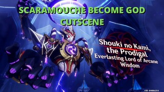 SCARAMOUCHE BECOME GOD CUTSCENE! - Genshin IMpact