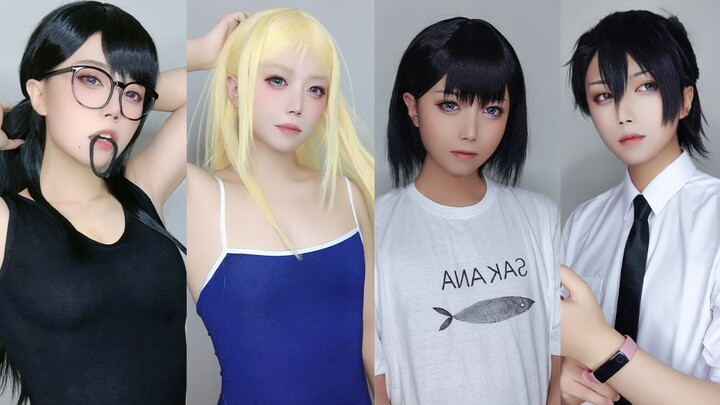 Otaku coser เสื้อผ้าสตรีหนึ่งคนและการตีความสี่ครั้ง [การปรากฏตัวอีกครั้งในฤดูร้อน]