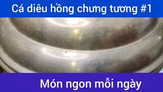 Cá diêu hồng chưng tương p1