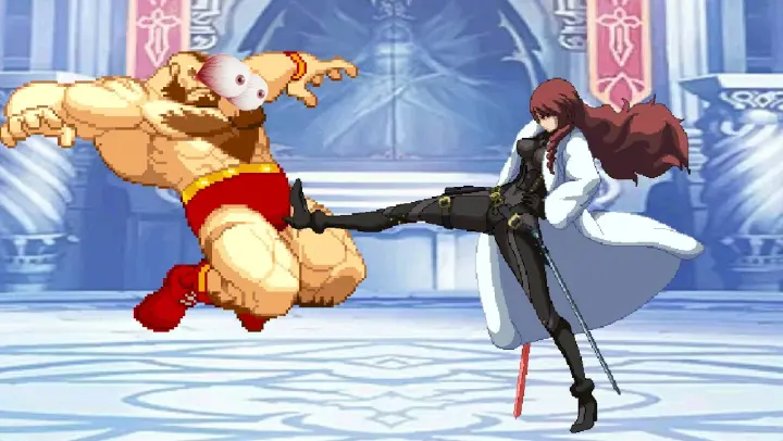 MUGEN Street Fighter：Mitsuru VS Zangief