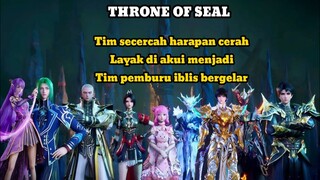 Throne of seal episode 290 - Tim secercah harapan cerah layak menjadi tim pemburu iblis bergelar