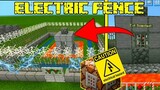 How to make an Electric Fence in Minecraft using Command Block Tutorial Tricks
