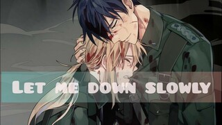 Let Me Down Slowly (Alec Benjamin) - AMV // Violet x Major「Anime MV」