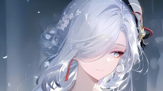 Chiều thứ hai, hình nền Shenhe (u‿ฺu✿)