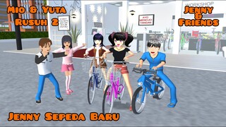 Yuta & Mio Rusuh 2 | Jenny Dibelikan Sepeda Baru | Jenny & Friends | Drama Sakura School Simulator