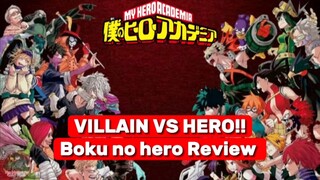 Pertarungan antara Hero vs Villain [BOKU NO HERO REVIEW]