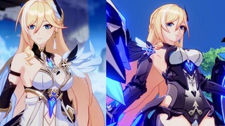 [Honkai Impact 3] "Tianyuan Qiying" model, equipment, skill demonstration. Dual form Durandal