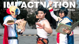 William, Yami, Yuno Black Clover di Impactnation ?? Event Cosplay Terbesar 2023 #CosplayAnimePopuler