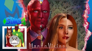 SIMS 4 | CAS |  Wandavision 😈💖 Satisfying CC build + CC