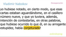 Vladimir Nabokov - Desesperación 2/2