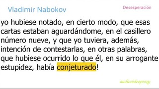 Vladimir Nabokov - Desesperación 2/2