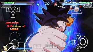 New Life Bar IN Dragon Ball Super Heroes Budokai Tenkaichi 4 PPSSPP ISO With Permanent Menu!