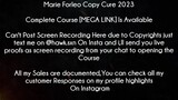 Marie Forleo Copy Cure 2023 Course download