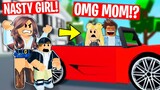 Mom catches daughter dating in roblox