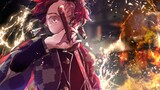 [MAD|Hype|Synchronized|Demon Slayer]God of Fire-Anime Scene Cut|BGM: Heart Afire