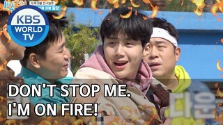 Don't stop me. I'm on FIRE! [2 Days & 1 Night Season 4/ENG/2020.04.05]