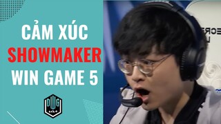 Cảm Xúc Showmaker Sau Khi Win Game 5 | T1 vs DK - CKTG 2021