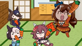 [ Uma Musume: Pretty Derby たぬき] Aunt Maruzen who brought little Spei to play