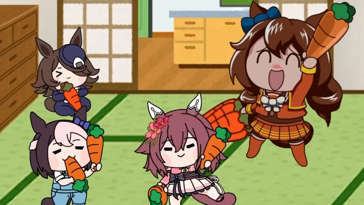 [ Uma Musume: Pretty Derby たぬき] Dì Maruzen, người đã đưa bé Spei đến chơi