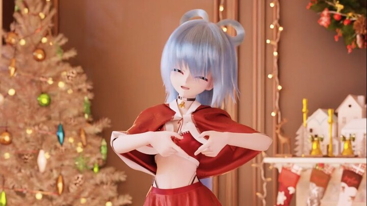 [Fabric Settlement/Luo Tianyi] Am I beautiful in my Christmas outfit❤️~