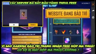 Free Fire| Vì sao trang sinh nhật nhận hộp ma thuật phải bảo trì - Người chơi có bị mất HMT không?