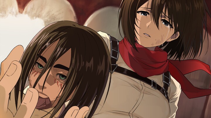 【Sudah waktunya untuk melepaskan, Mikasa】