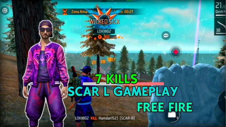 Scar L Gameplay | Highlight Free Fire