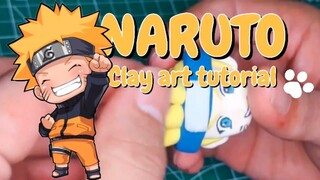 Naruto Clay art tutorial.