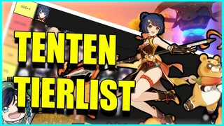 Tenten's VERY HONEST Genshin Impact Tierlist (2.7 Patch)