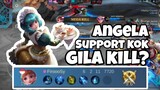 Highlight MLBB | Angela gila Kill? 😱 Kapok main sama hero support yang satu ini 😌