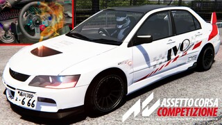 ขับรถซิ่ง Mitsubishi Evo ท่อพ่นไฟ เสียงลั่นๆ |assetto corsa