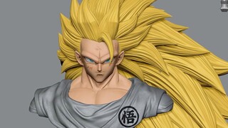 Setelah belajar modeling, saya membuat satu, Dragon Ball Kakarot Super Tournament Ajin 3