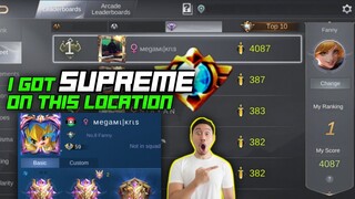 (2021FAKEgps) Best Supreme Location Now  | Supreme Na Ulit Ako😍| Mobile Legends