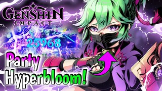 Kuki Shinobu adalah kunci main Hyperbloom!