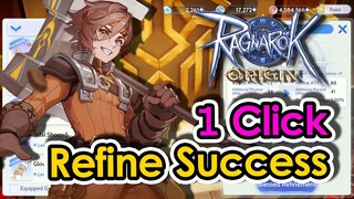 [ROO] Hidden Refine Success Trick in Ragnarok Origin. Or Is It Luck? | KingSpade