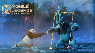 ketemu KAI si pembunuh Master Oogway |MOBILE LEGENDS X KUNFU PANDA