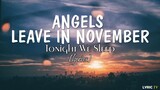 Angels leave in November (lyrics) - Tonight We Sleep