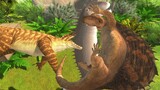 The epic journey of ﻿Megalania & Dimetrodon! - Animal Revolt Battle Simulator