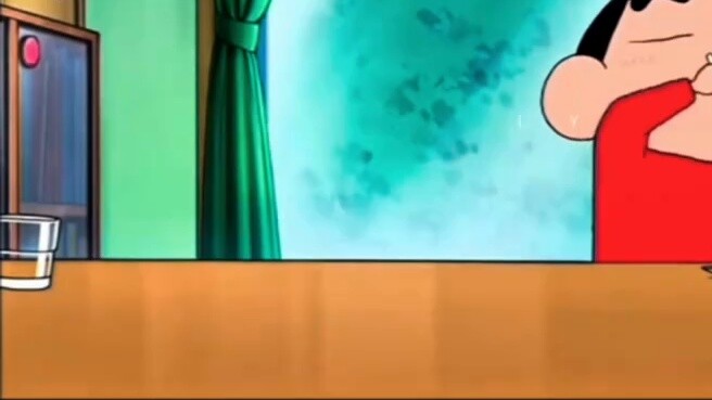 Shin-chan: Dia selalu bermain-main tapi rela mempertaruhkan nyawanya#Tonton animasi paling kekanak-k