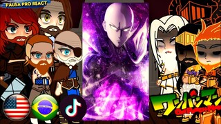 Greek and Norse gods reacting to Saitama vs god || God of War || ONE PUNCH MAN - GACHA