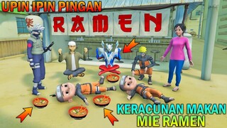 UPIN IPIN KERACUNAN MAKAN MIE RAMEN BUATAN NARUTO, ULTRAMAN SEDIH - GTA 5 BOCIL SULTAN