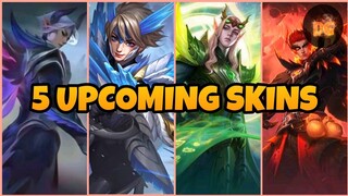 5 UPCOMING SKINS 🤩 In Mobile Legends