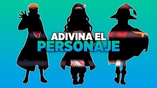 ADIVINA el PERSONAJE ANIME 💙 ¿Cuánto sabes de anime? TEST anime | Prueba OTAKU | Anime QUIZ 💙