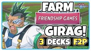 Como Farmear a Girag Fácilmente [3 Decks] | Yu-Gi-Oh! Duel Links