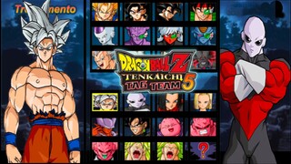 DBZ Tenkaichi Tag Team 5 PPSSPP MOD With NEW BT3 Menu and Characters!!