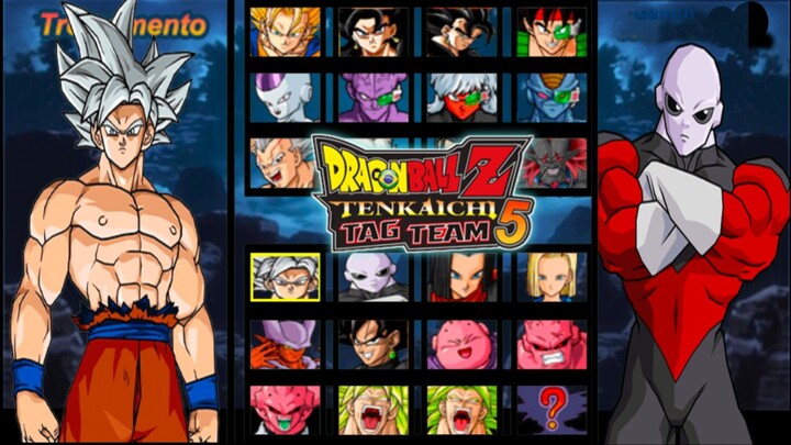 DBZ Tenkaichi Tag Team 5 PPSSPP MOD With NEW BT3 Menu and Characters!!